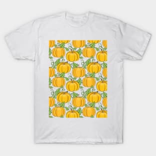 Pumpkins Pattern T-Shirt